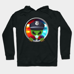 Alien police Hoodie